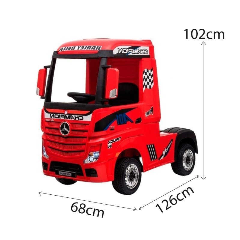 Camión Mercedes Actros 12V 2.4G Para Niños - Imagen 27