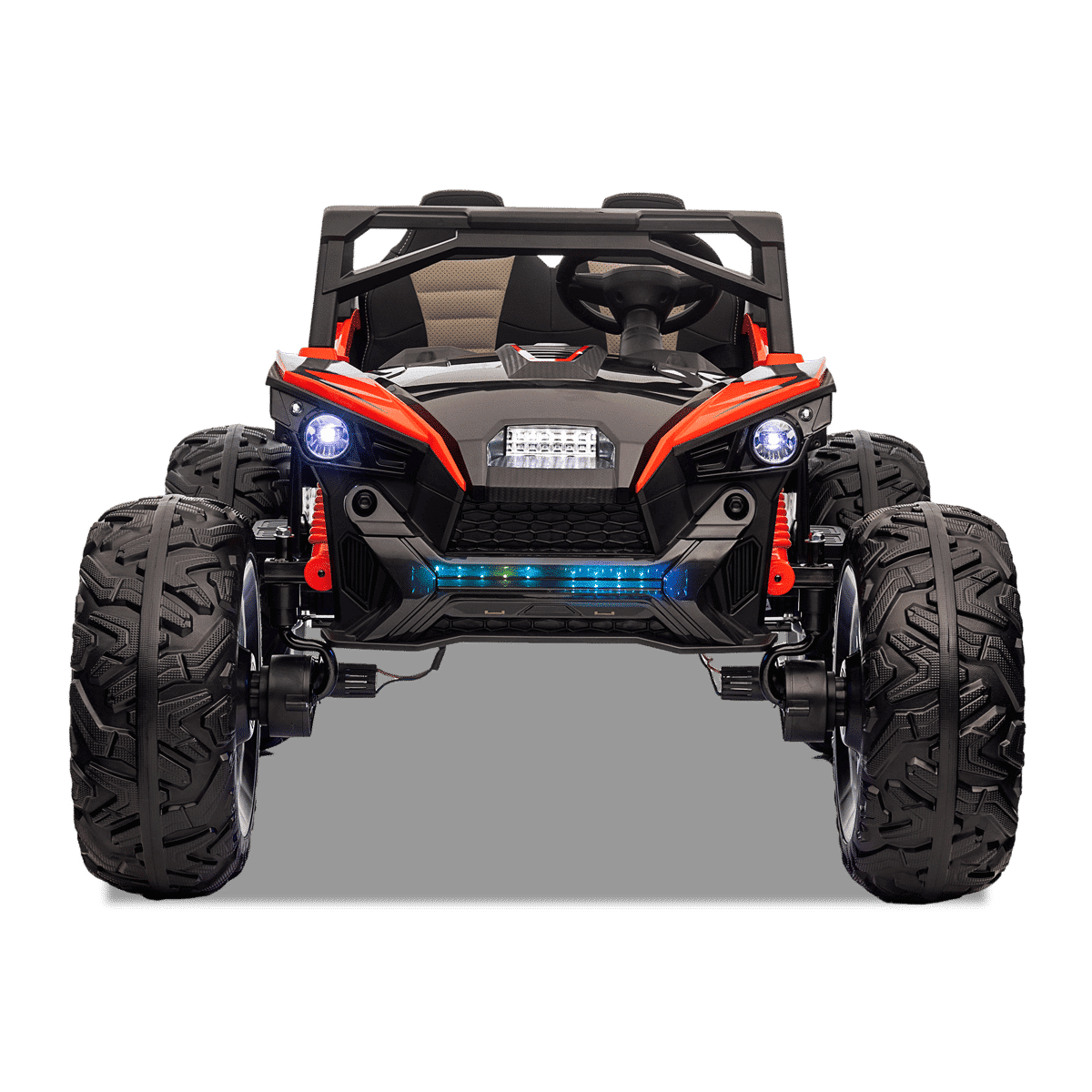 Coche Eléctrico Infantil Giant XXL 24V 2 Plazas Rojo - Imagen 4