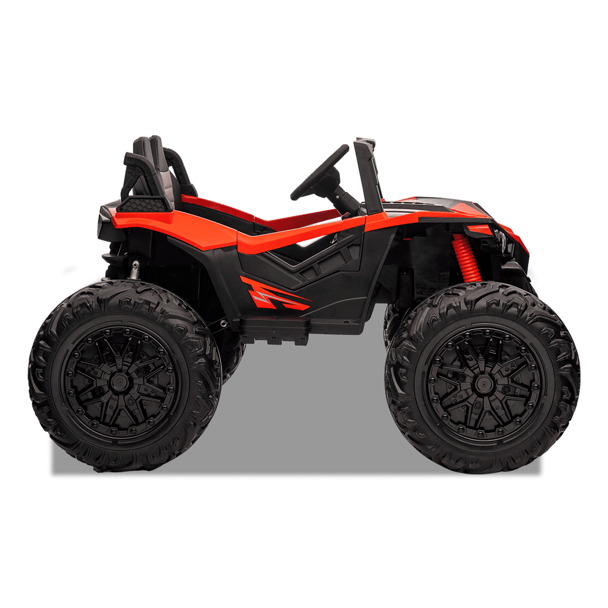 Coche Eléctrico Infantil Giant XXL 24V 2 Plazas Rojo - Imagen 6