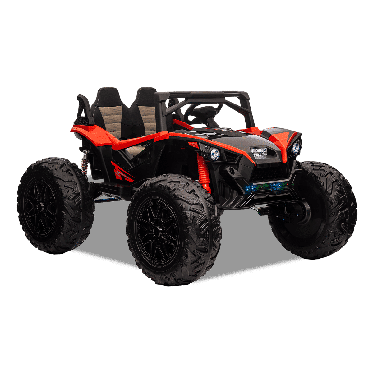 Coche Eléctrico Infantil Giant XXL 24V 2 Plazas Rojo - Imagen 3