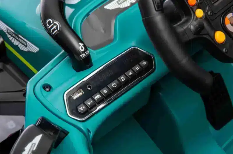 Coche Electrico Para Niños Formula 1 Aston Martin 24V - Imagen 9