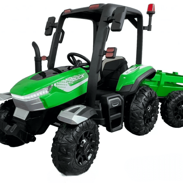 Tractor Eléctrico X-01 Con Remolque 2.4G 24V