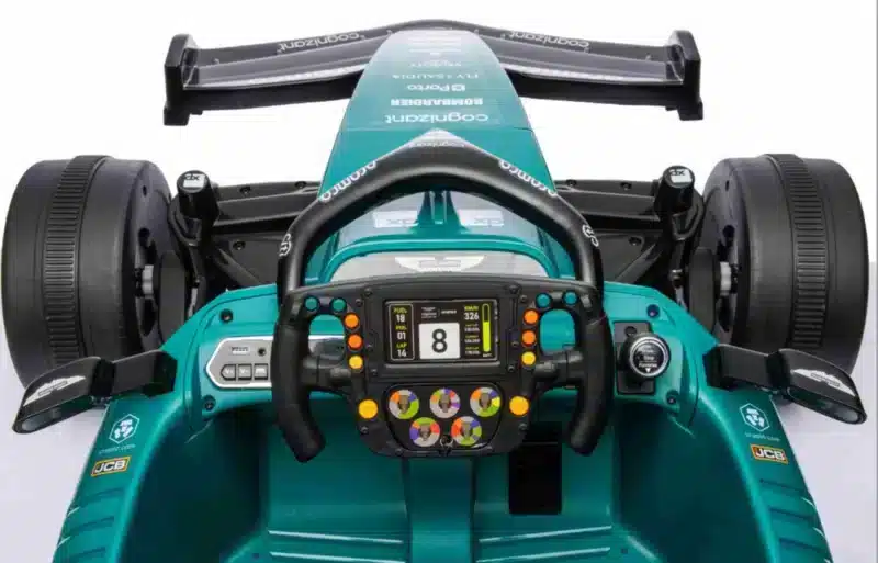 Coche Electrico Para Niños Formula 1 Aston Martin 24V - Imagen 6