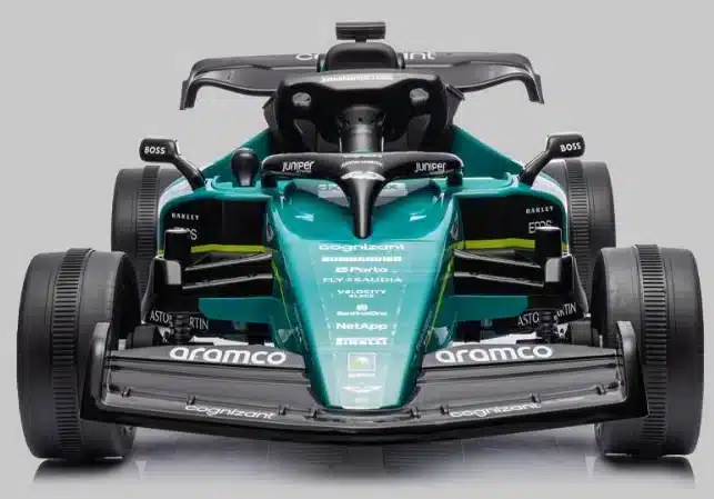 Coche Electrico Para Niños Formula 1 Aston Martin 24V - Imagen 4