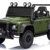 Land Rover Defender 110 SVX 12V para niños – Jeep eléctrico con mando 2,4 GHz, ruedas EVA y asiento de cuero - Thumbnail Image 4