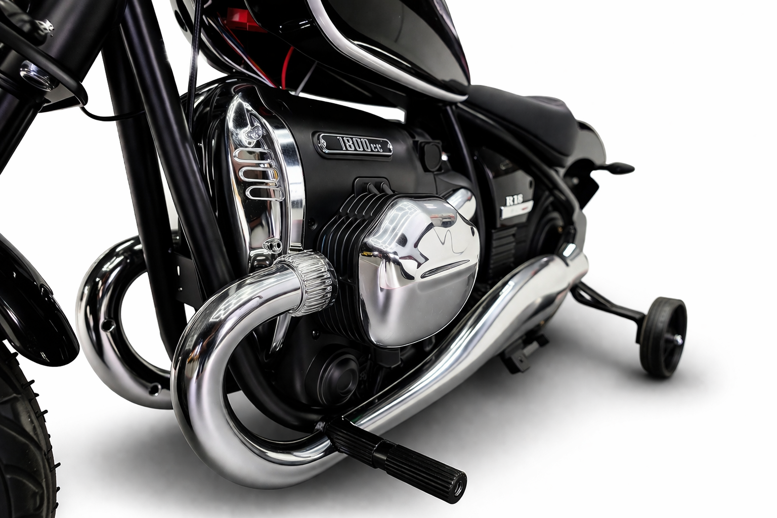 Moto Infantil BMW R18 24V con Ruedas de Aire - Imagen 9