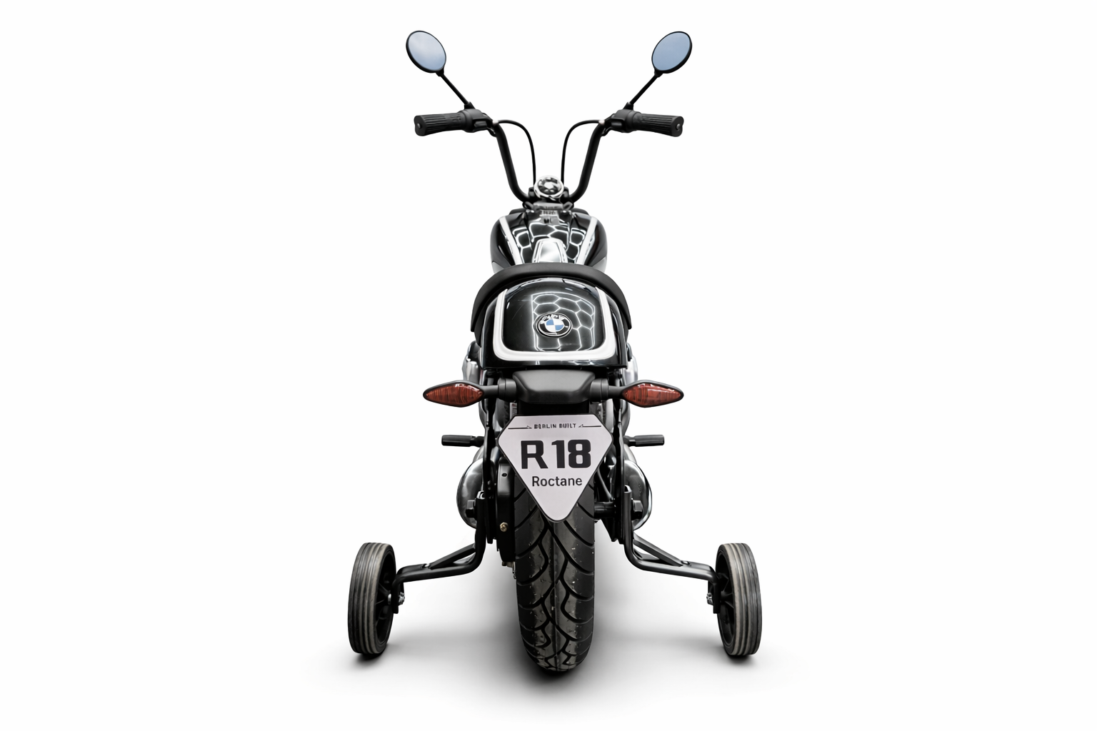 Moto Infantil BMW R18 24V con Ruedas de Aire - Imagen 6