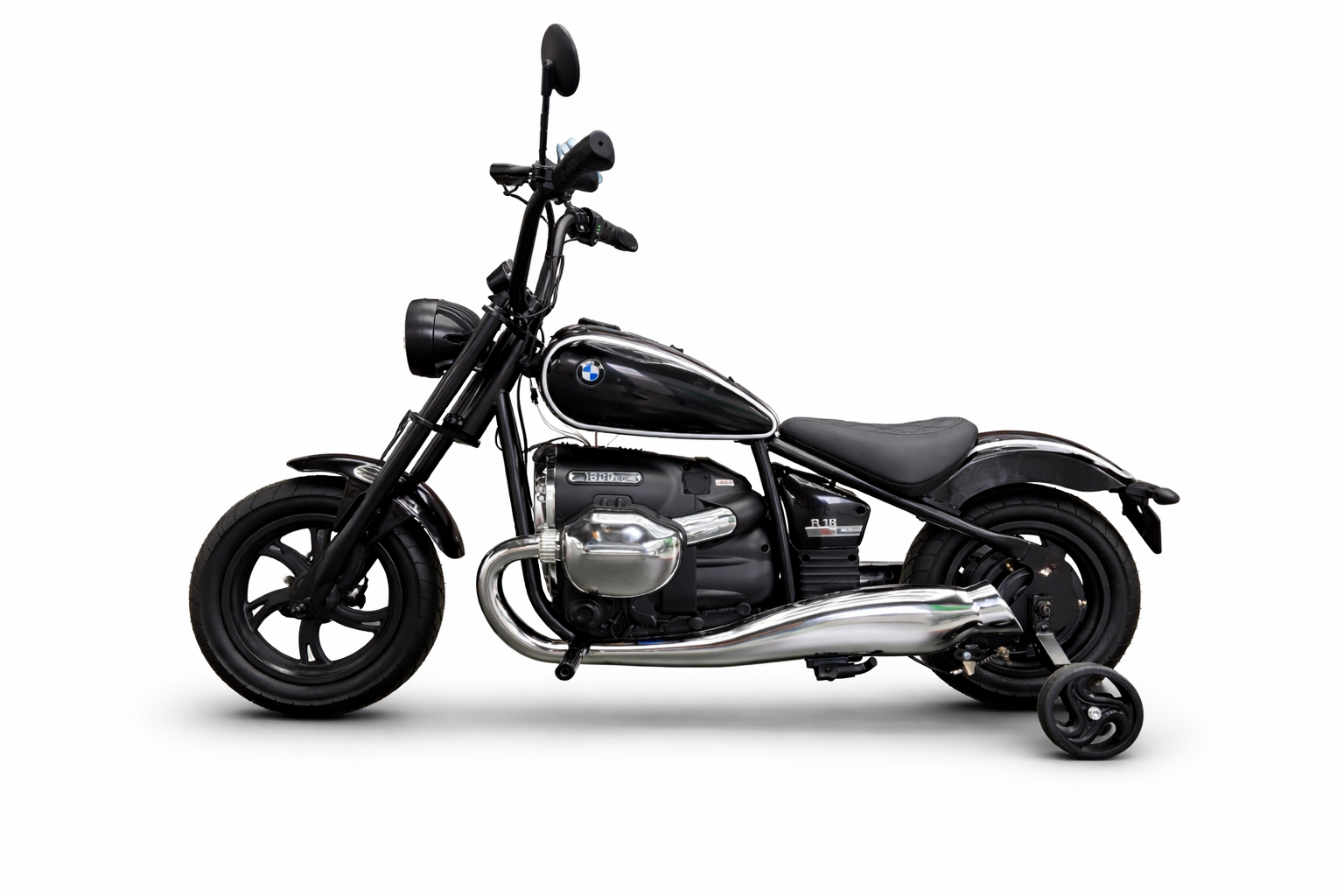 Moto Infantil BMW R18 24V con Ruedas de Aire - Imagen 4