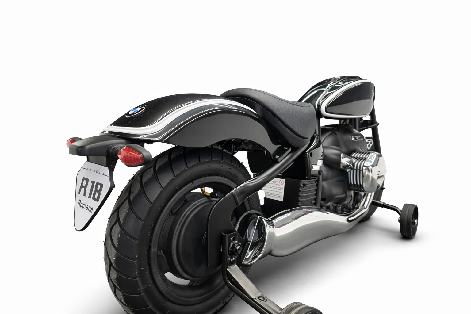 Moto Infantil BMW R18 24V con Ruedas de Aire - Imagen 10