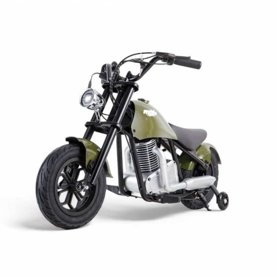 Mini Harley Eléctrica Infantil REXO 36V 200W con Bluetooth y 3 Velocidades - Imagen 1